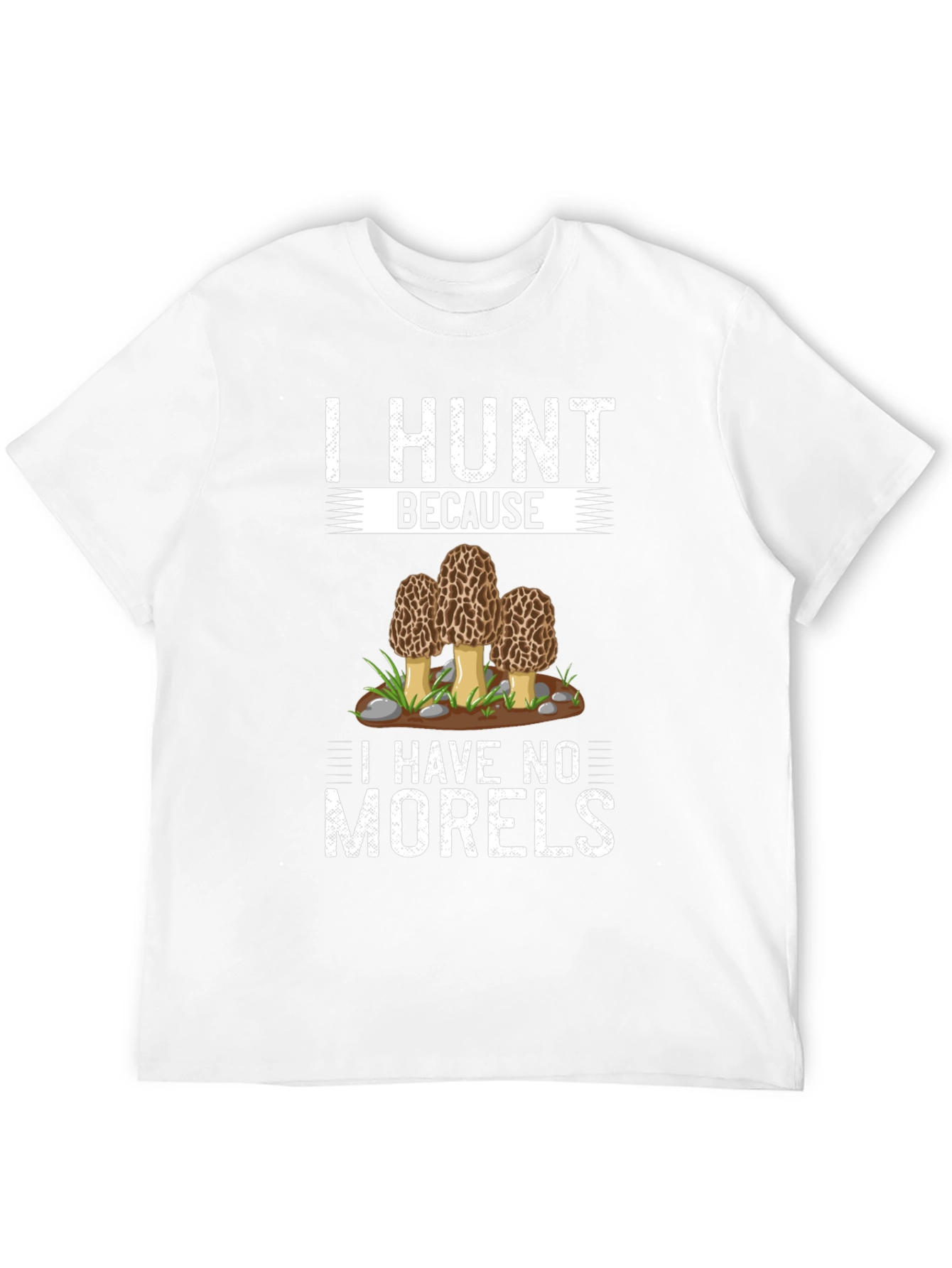 Funny Morel Mushroom Hunting T-Shirt