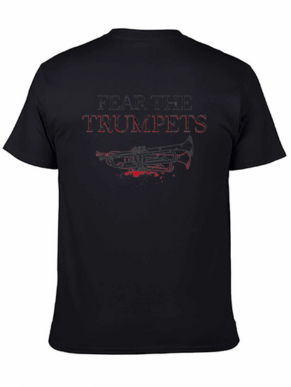 Trumpets Horror T-Shirt - Musical Instrument Tee