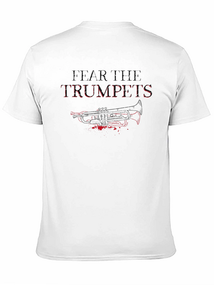 Trumpets Horror T-Shirt - Musical Instrument Tee