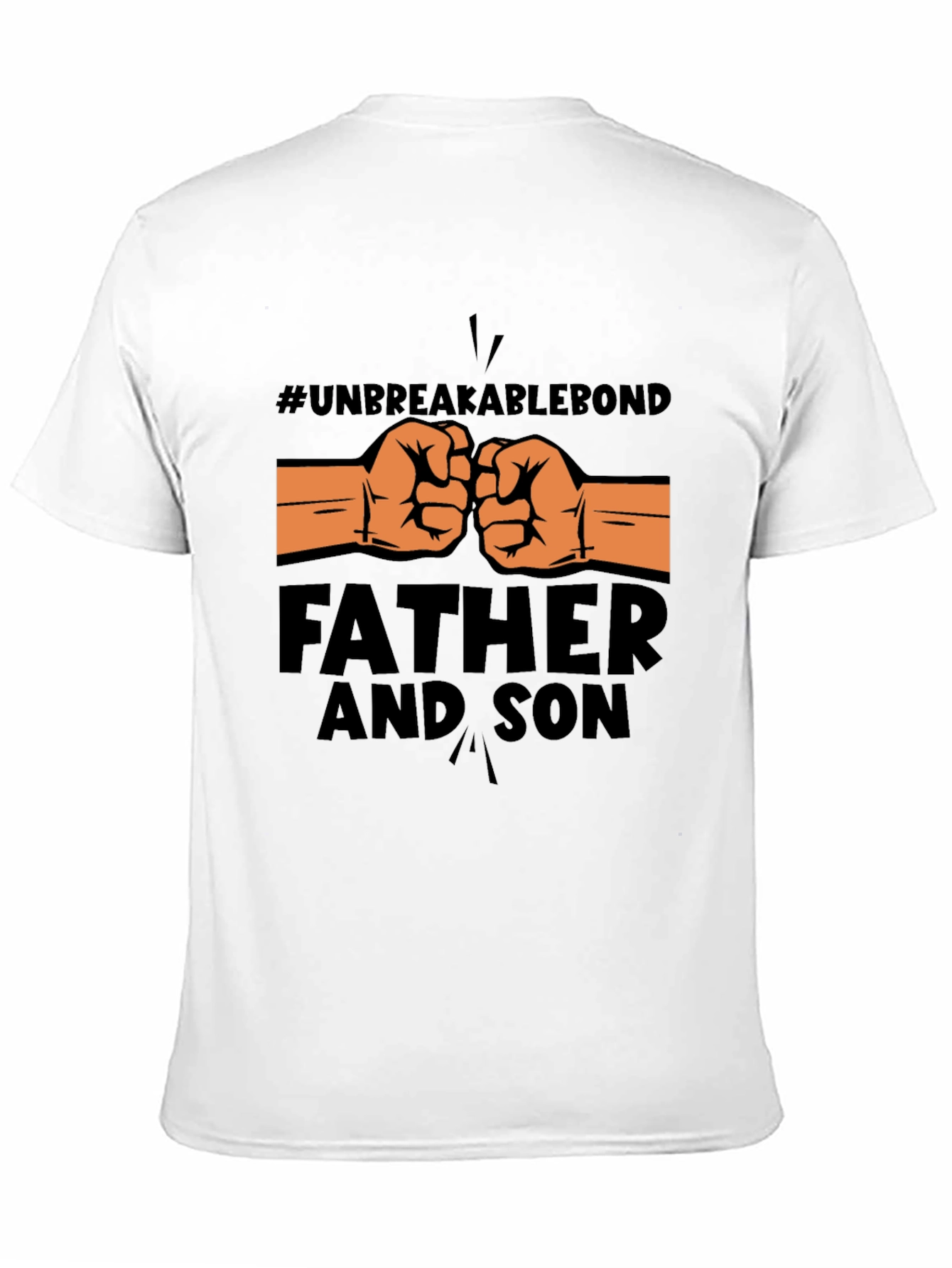 Unbreakable Bond Father & Son Black T-Shirt