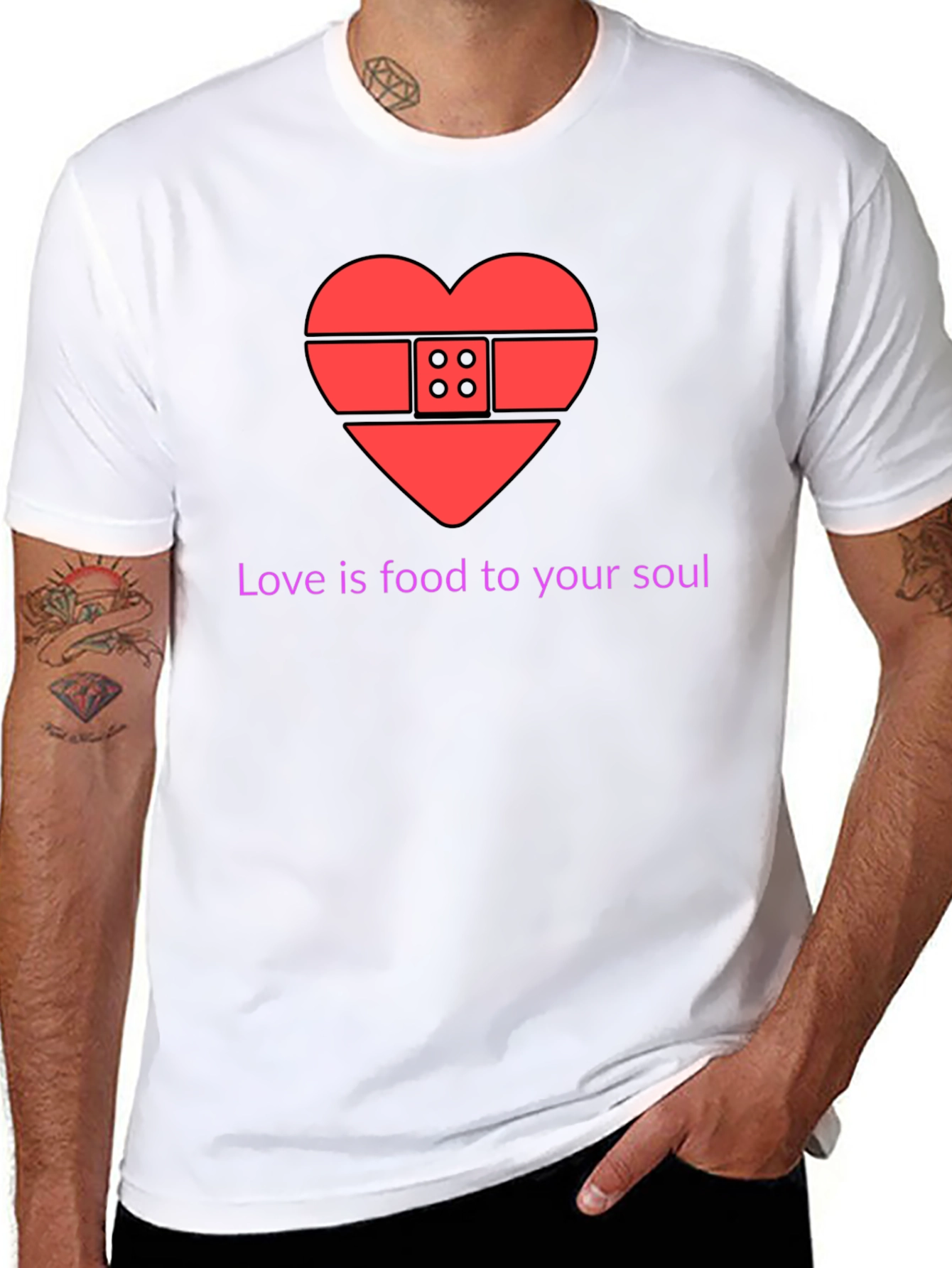 Love is Food for Your Soul T-Shirt