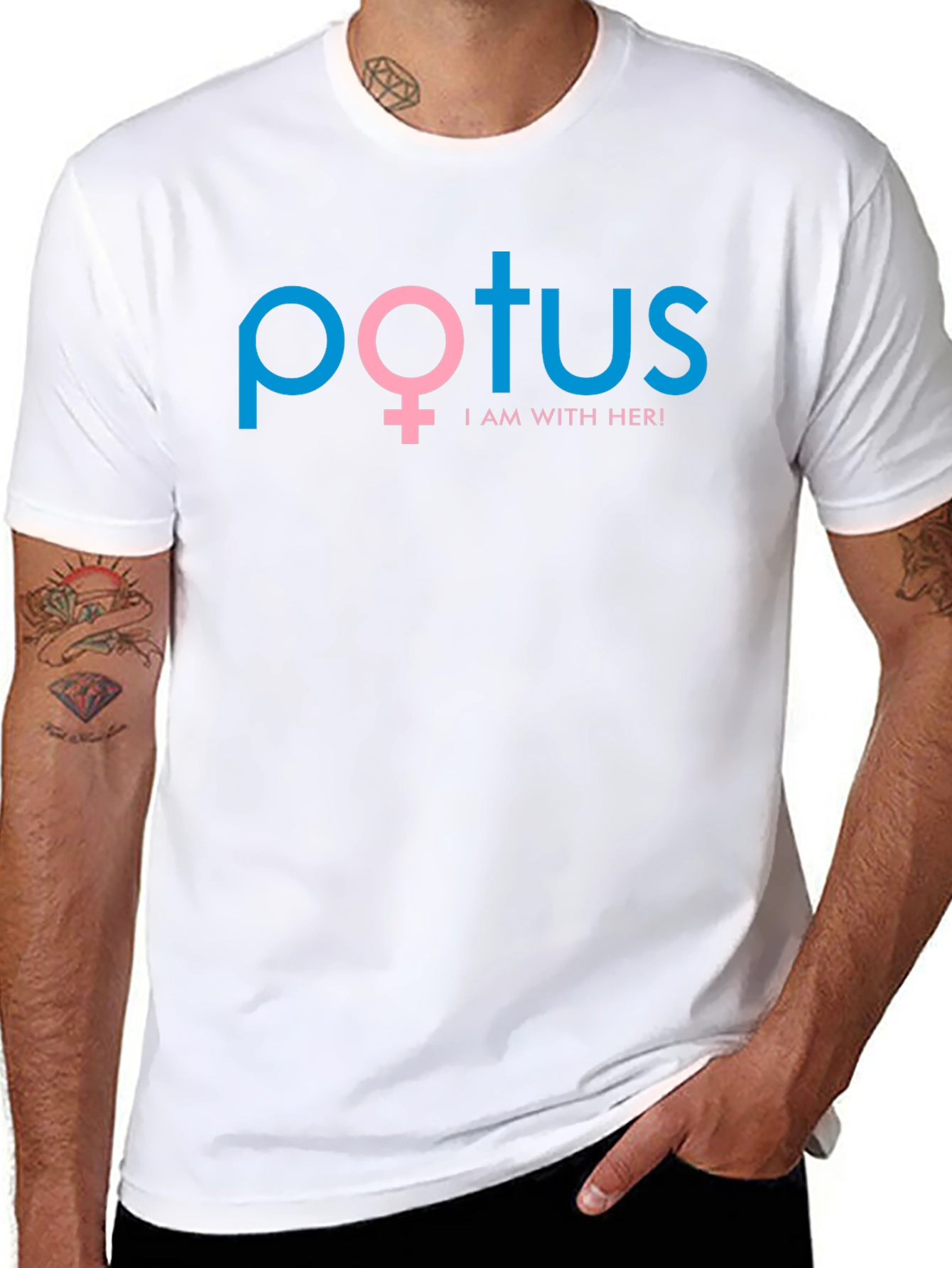 POTUS Im With Her T-Shirt