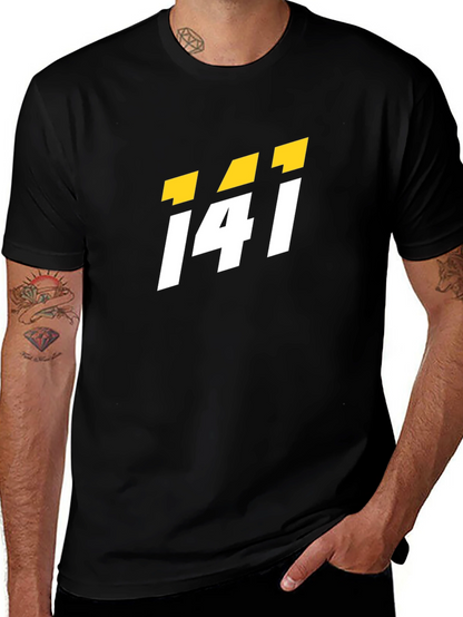 i4i Black T-Shirt - Modern Graphic Tee