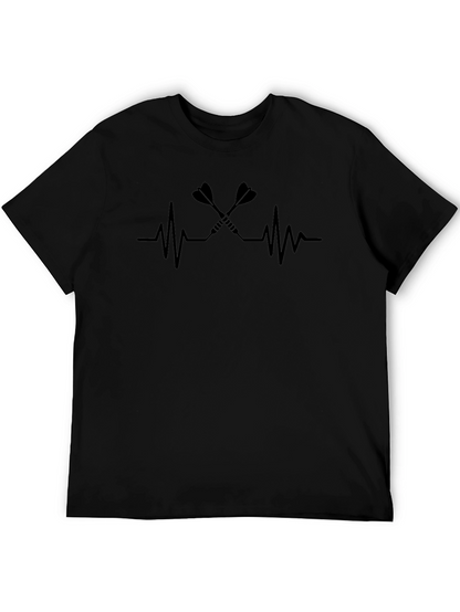 Darts Heartbeat T-Shirt - Stylish & Unique Design