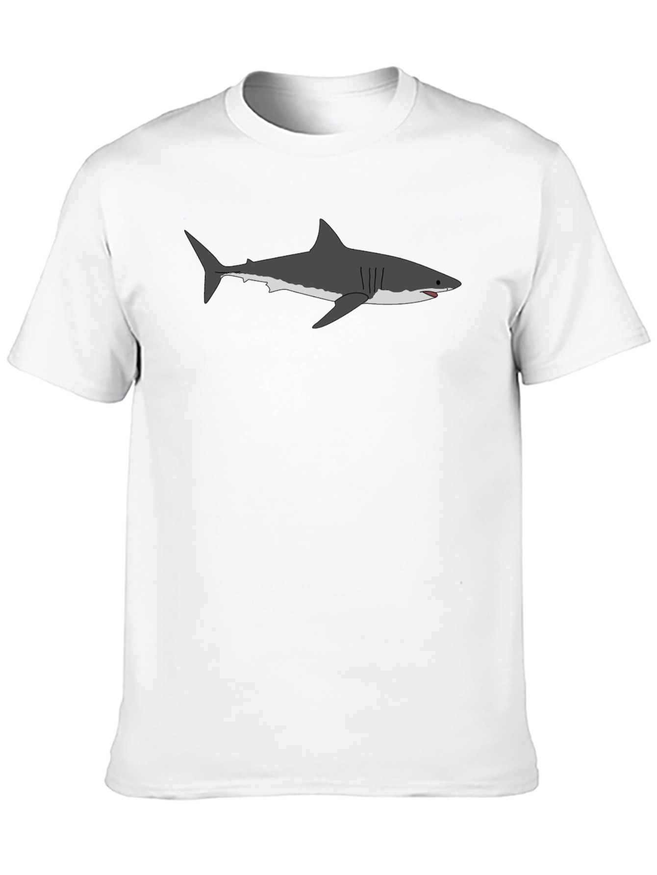 Shark Graphic T-Shirt - Mens Black Tee