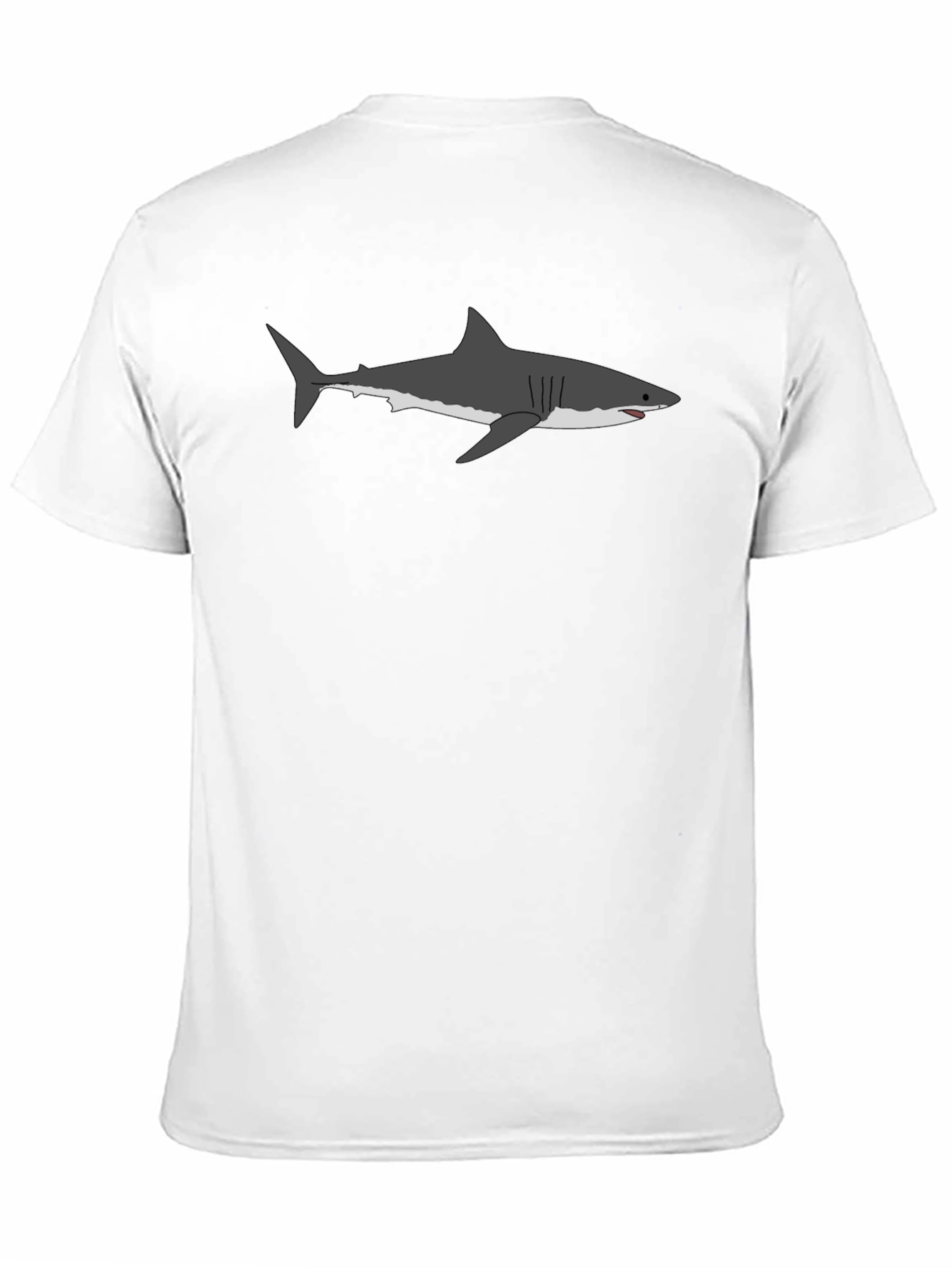 Shark Graphic T-Shirt - Mens Black Tee