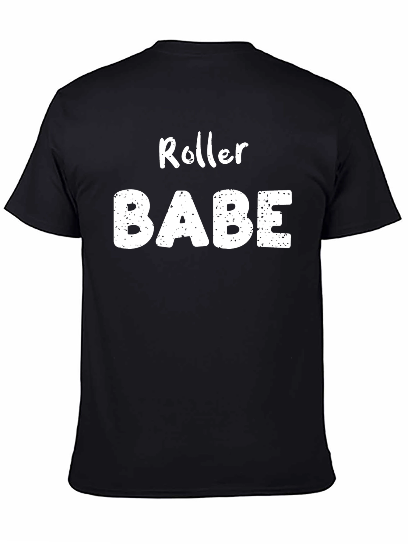 Roller Babe Graphic T-Shirt - Black