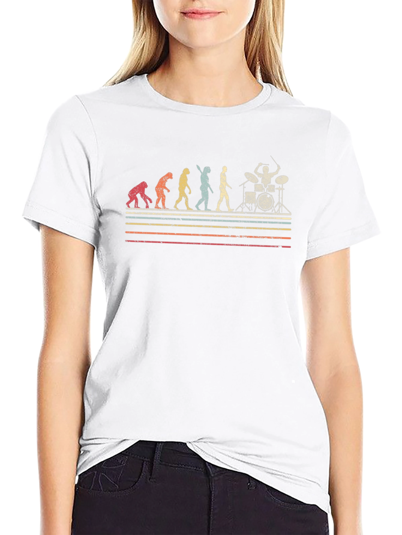Evolution of Drummer T-Shirt