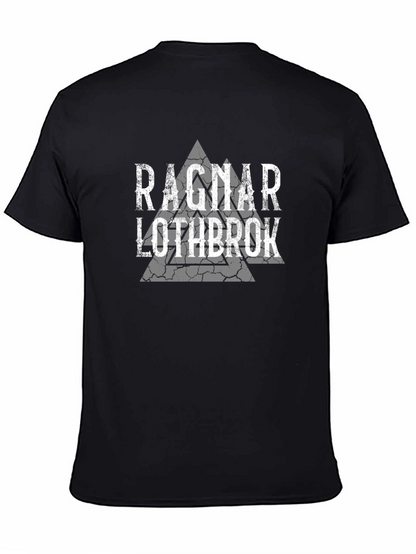 Ragnar Lothbrok Viking T-Shirt - Black Graphic Tee