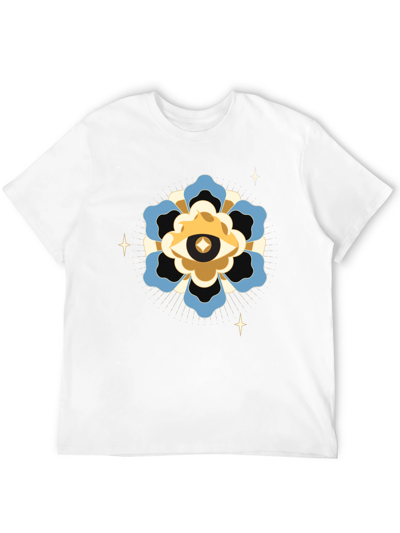 Mystic Eye Graphic Black T-Shirt