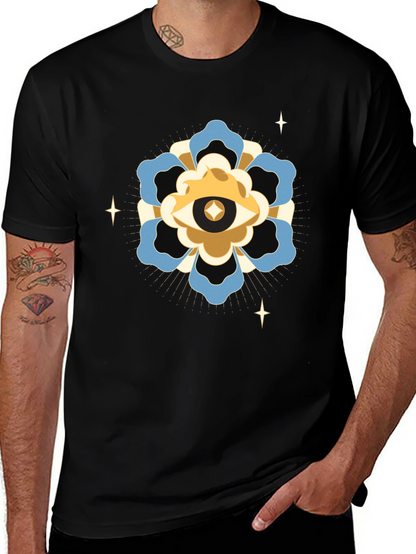 Mystic Eye Graphic Black T-Shirt