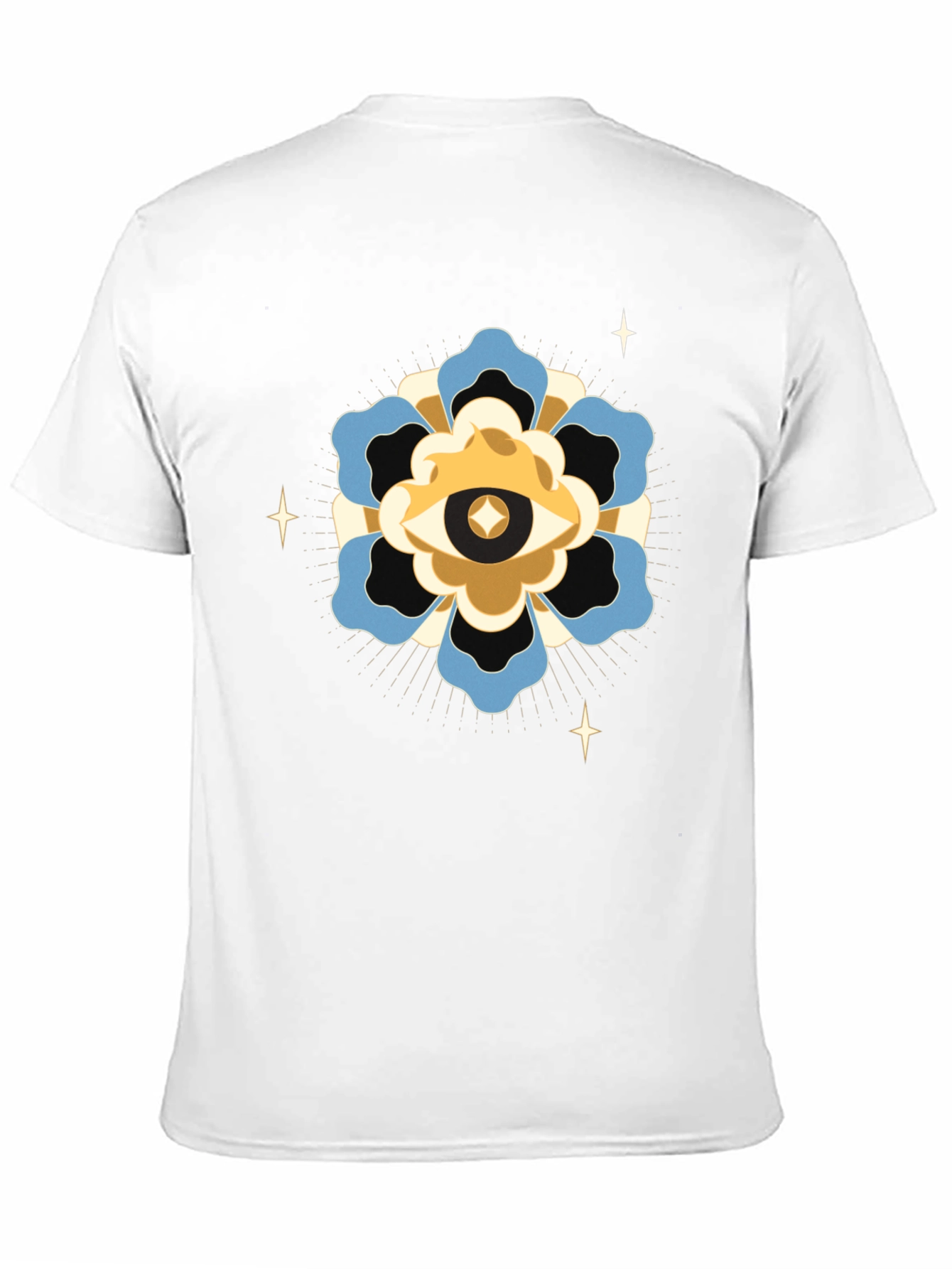Mystic Eye Graphic Black T-Shirt