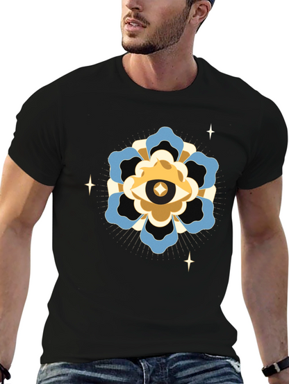 Mystic Eye Graphic Black T-Shirt