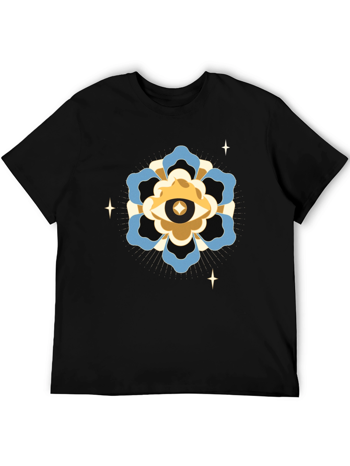 Mystic Eye Graphic Black T-Shirt