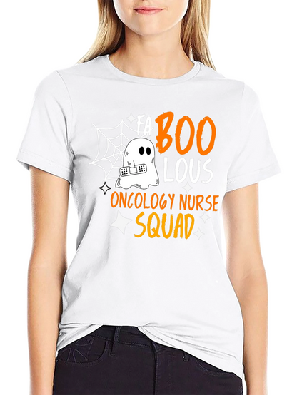 Faboolous Oncology Nurse Squad Halloween T-Shirt