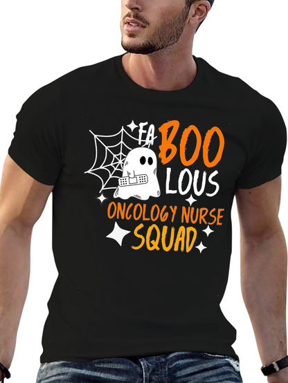 Faboolous Oncology Nurse Squad Halloween T-Shirt