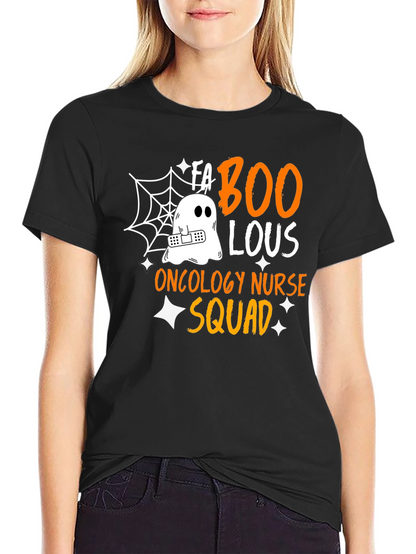 Faboolous Oncology Nurse Squad Halloween T-Shirt