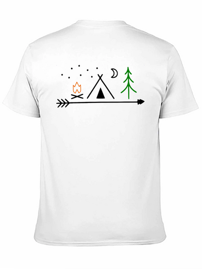 Camping Arrow Graphic T-Shirt