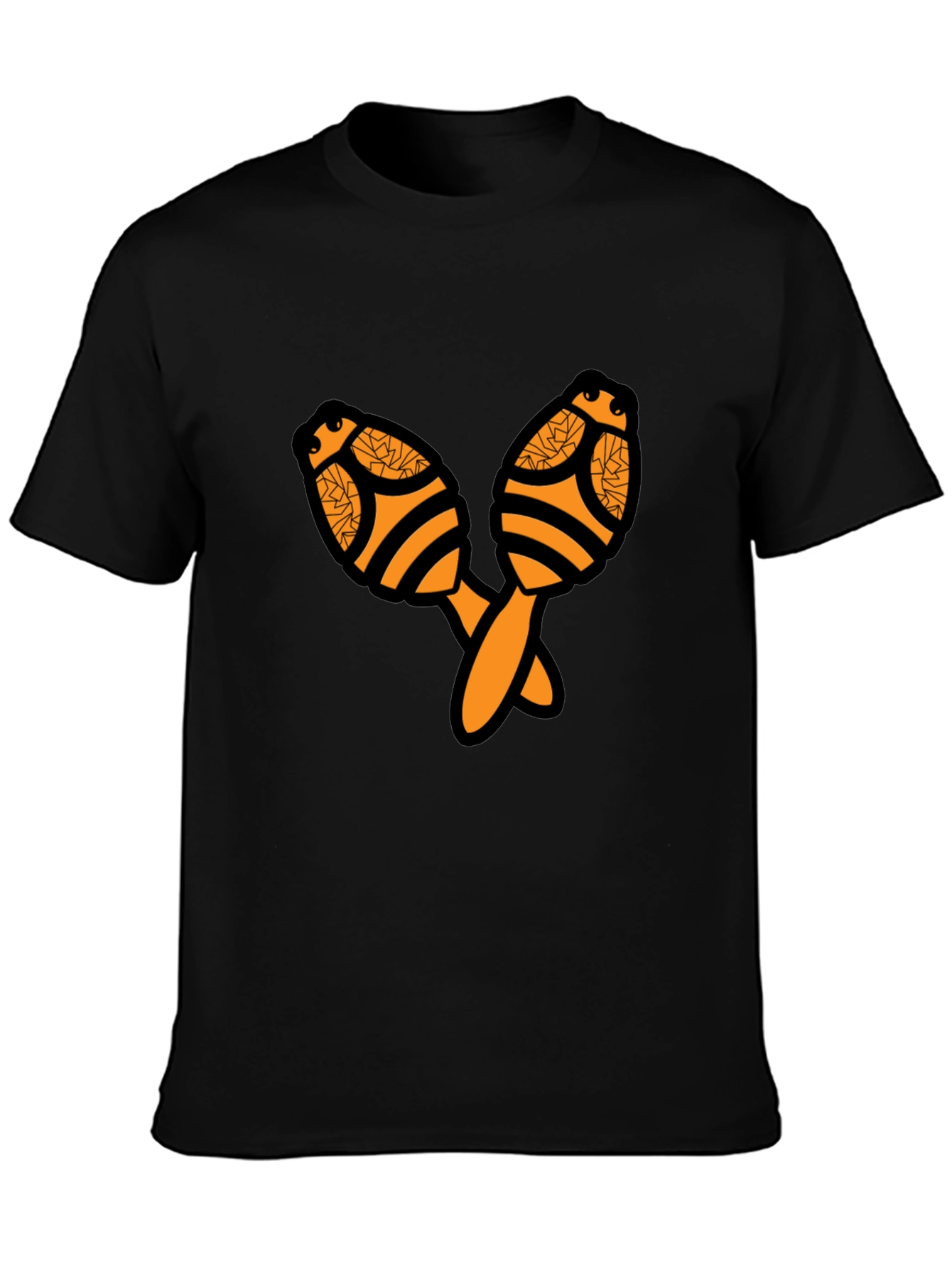 Maraca Graphic T-Shirt - Bold Black Tee