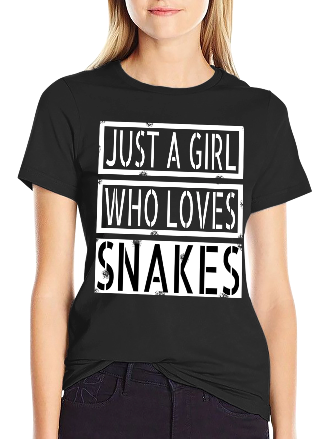 Just A Girl Who Loves Snakes T-Shirt