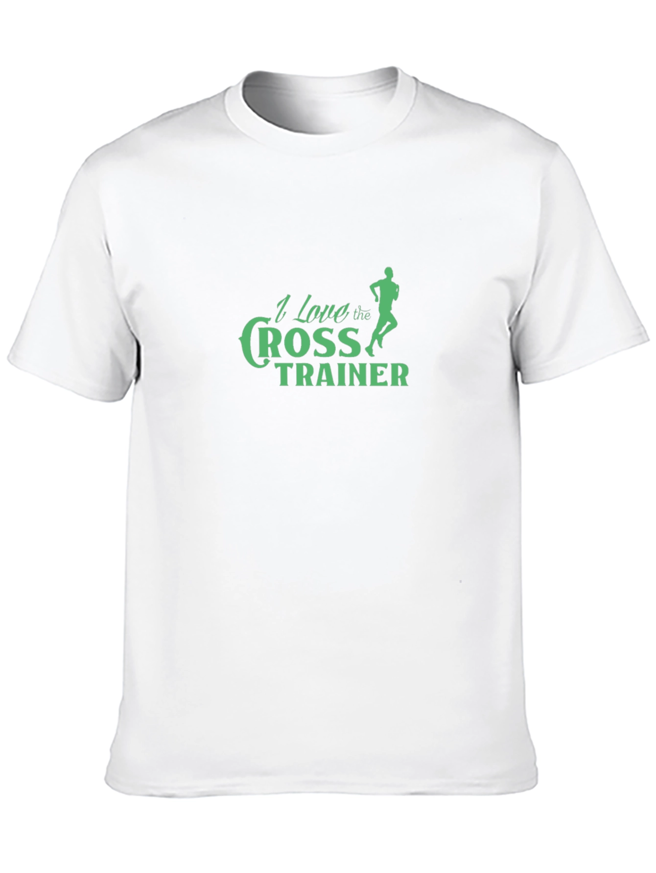 I Love the Cross Trainer Black T-Shirt
