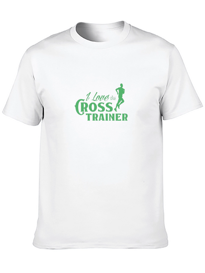 I Love the Cross Trainer Black T-Shirt