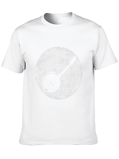 Banjo Graphic Tee - Retro Music T-Shirt