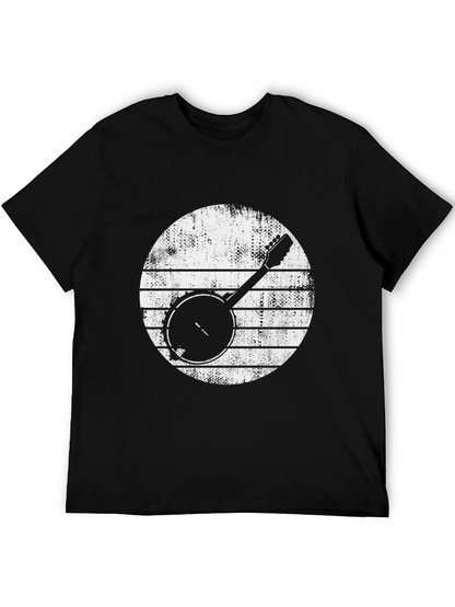 Banjo Graphic Tee - Retro Music T-Shirt