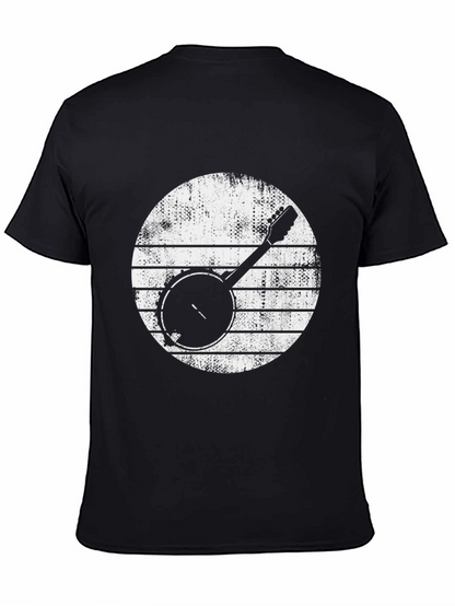Banjo Graphic Tee - Retro Music T-Shirt