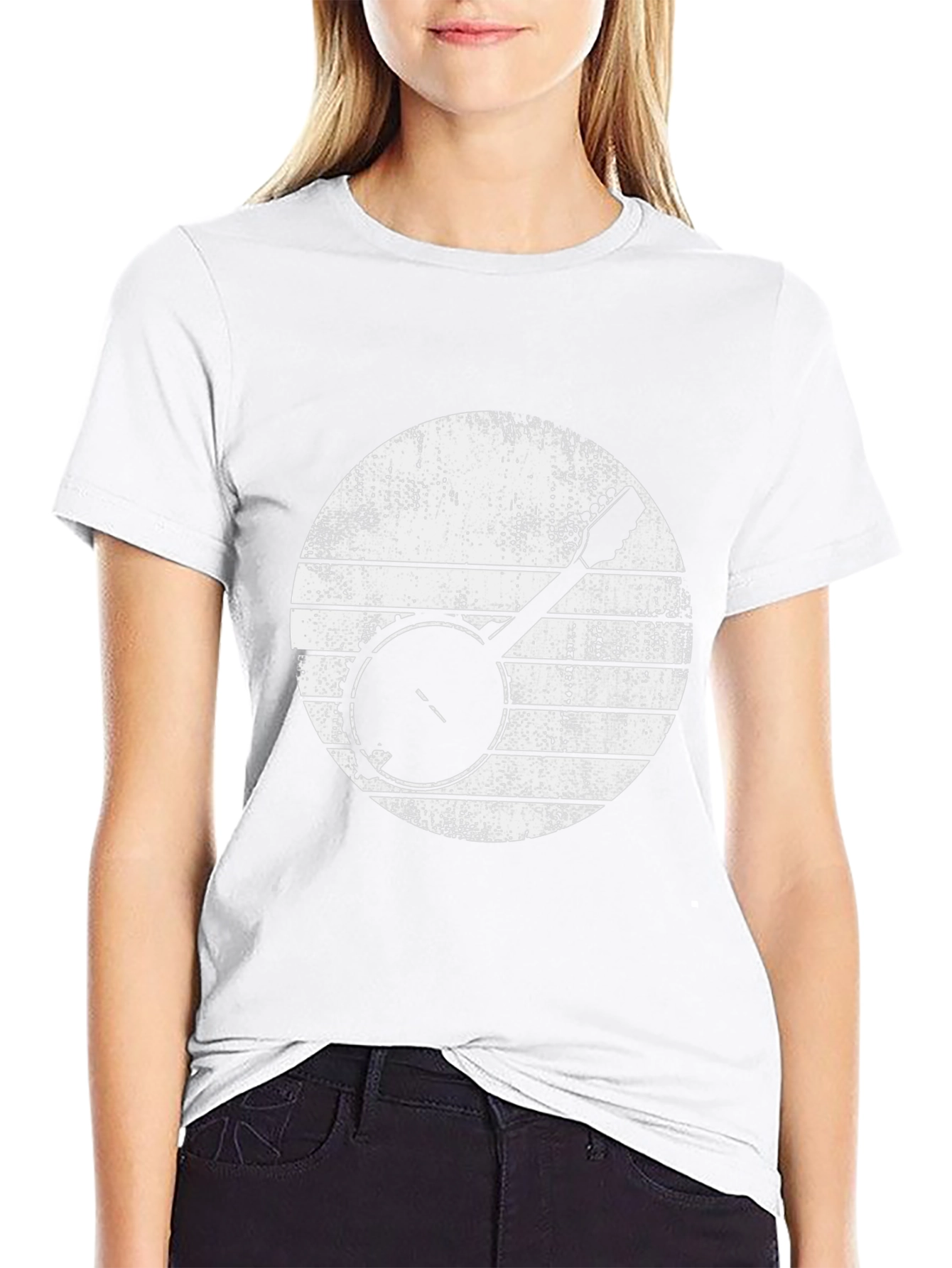Banjo Graphic Tee - Retro Music T-Shirt