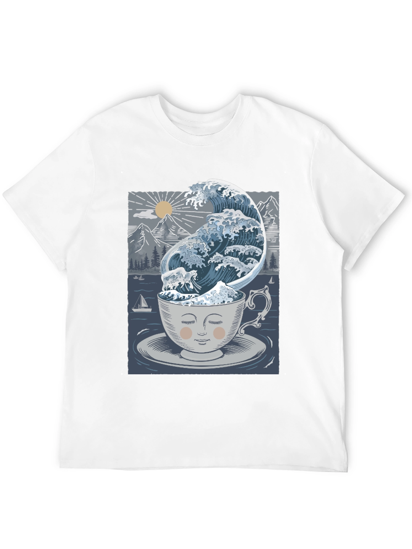 Wave in a Cup T-Shirt