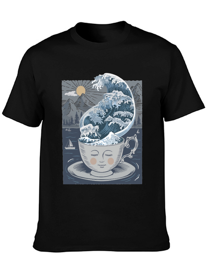 Wave in a Cup T-Shirt