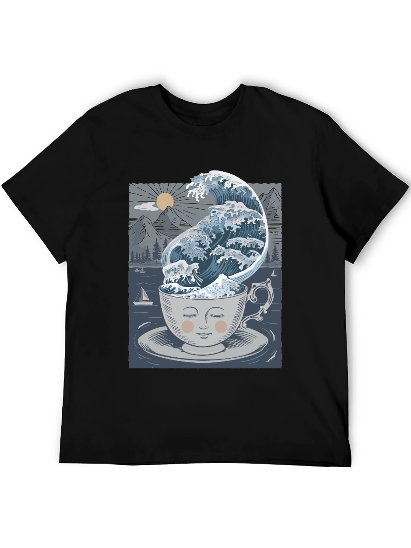 Wave in a Cup T-Shirt