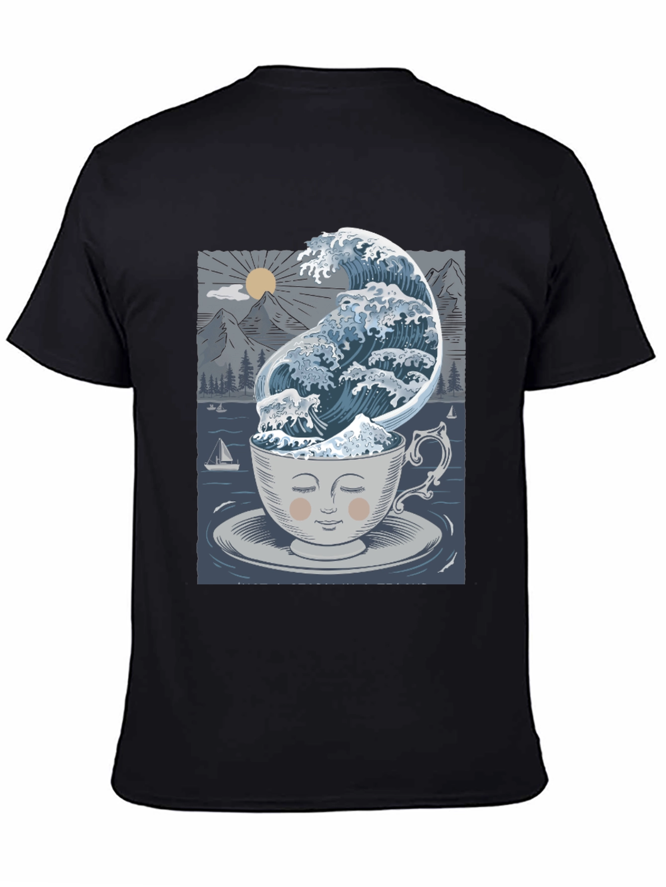 Wave in a Cup T-Shirt