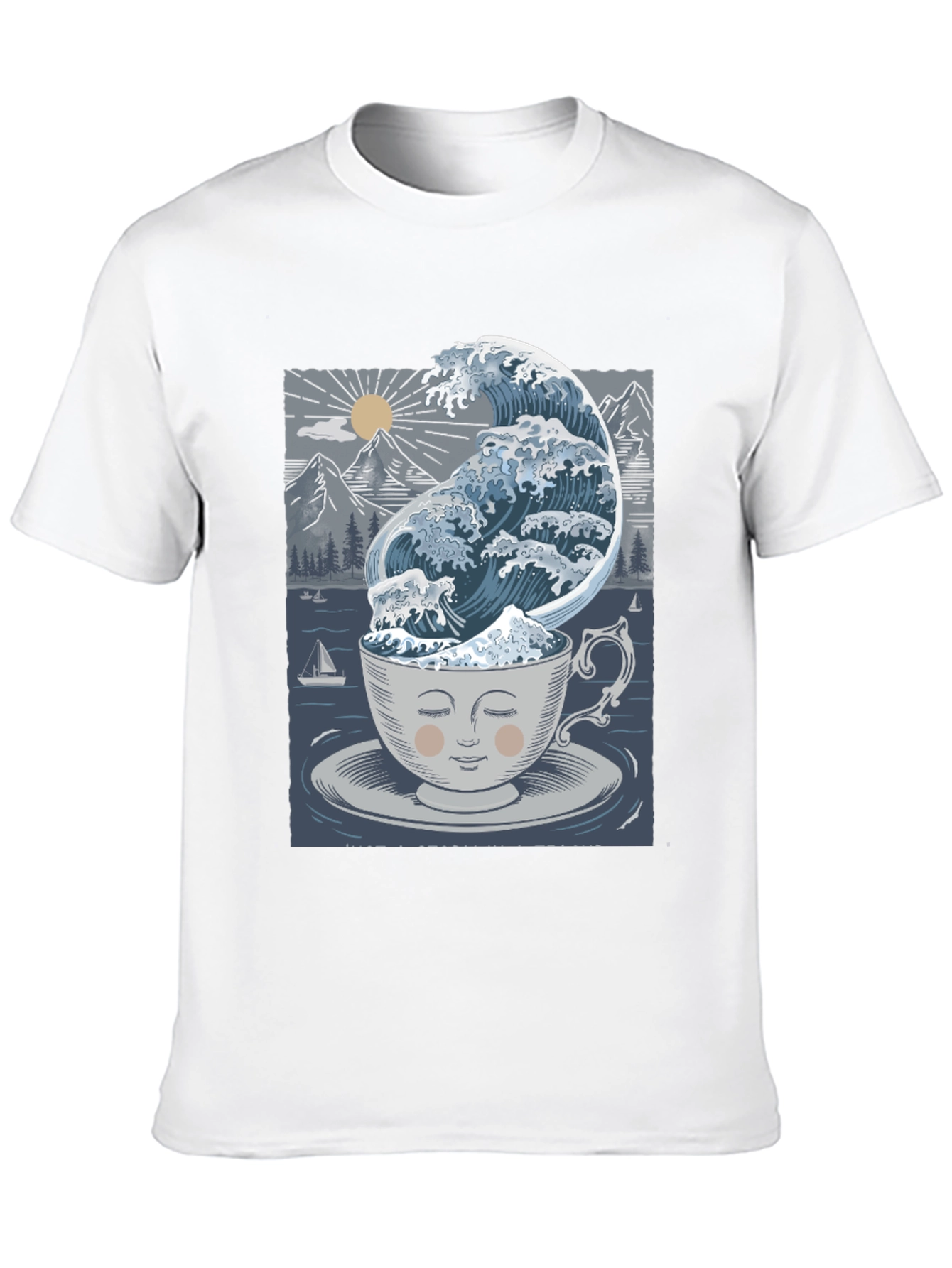 Wave in a Cup T-Shirt