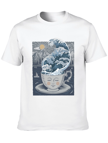 Wave in a Cup T-Shirt