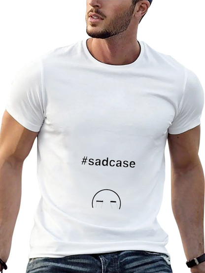 Sadcase Black T-Shirt - Unisex Style