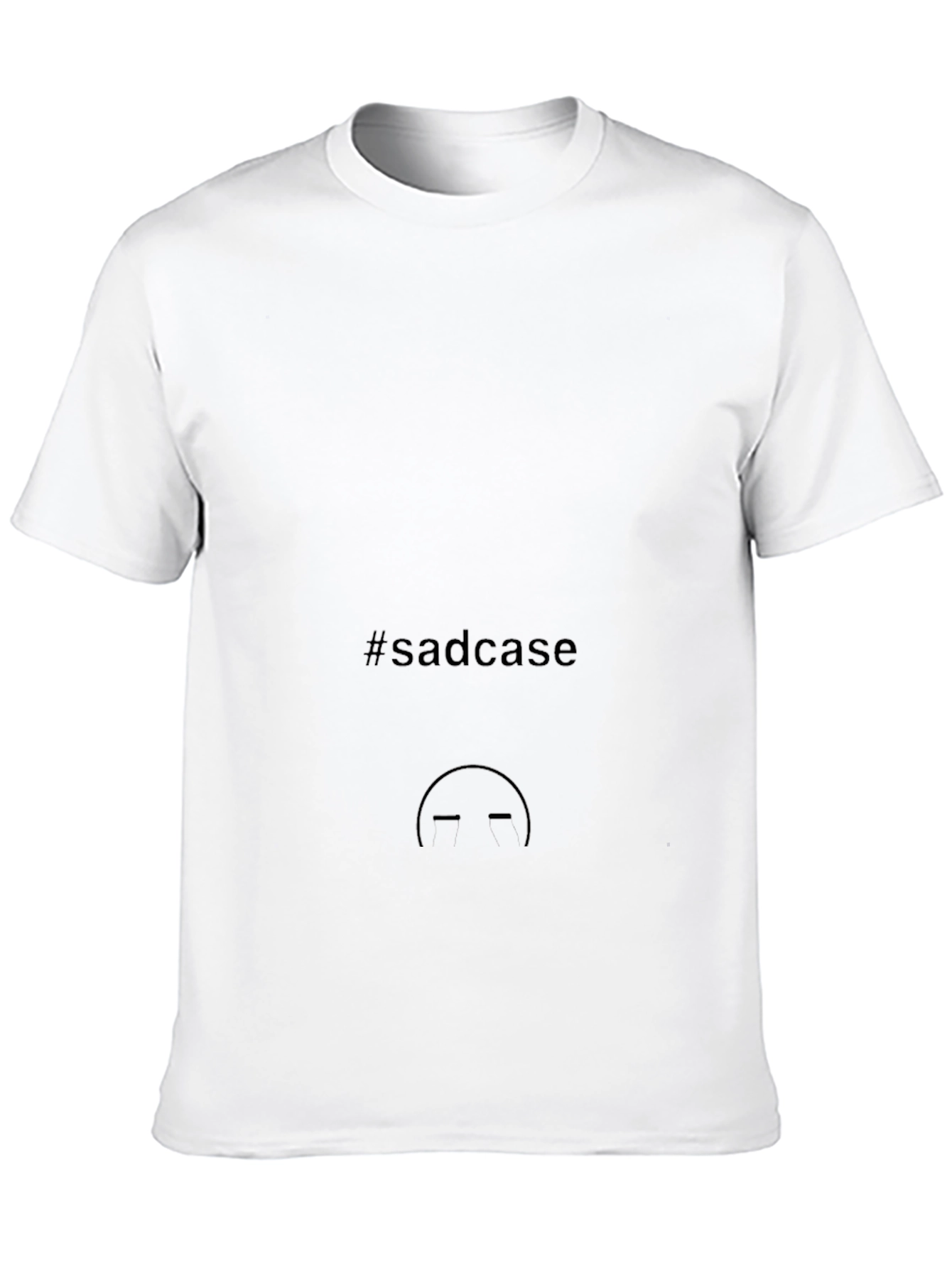 Sadcase Black T-Shirt - Unisex Style