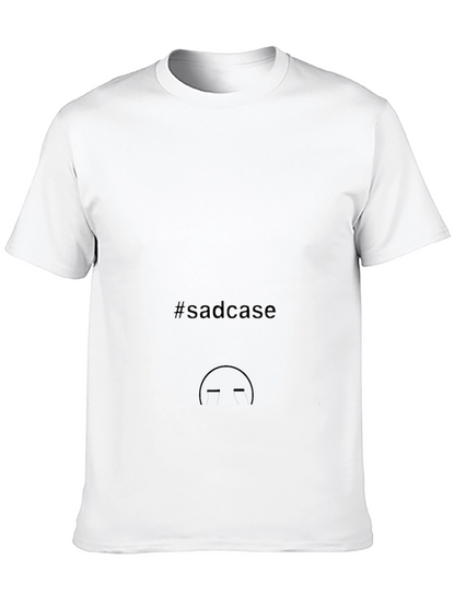 Sadcase Black T-Shirt - Unisex Style