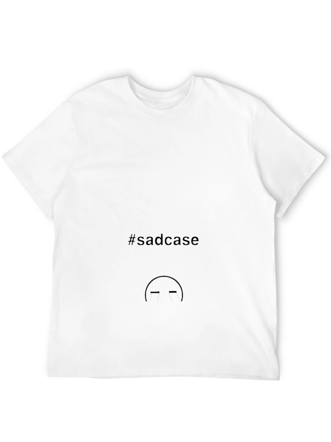 Sadcase Black T-Shirt - Unisex Style