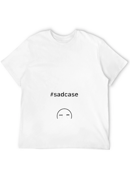 Sadcase Black T-Shirt - Unisex Style