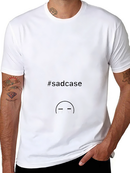 Sadcase Black T-Shirt - Unisex Style