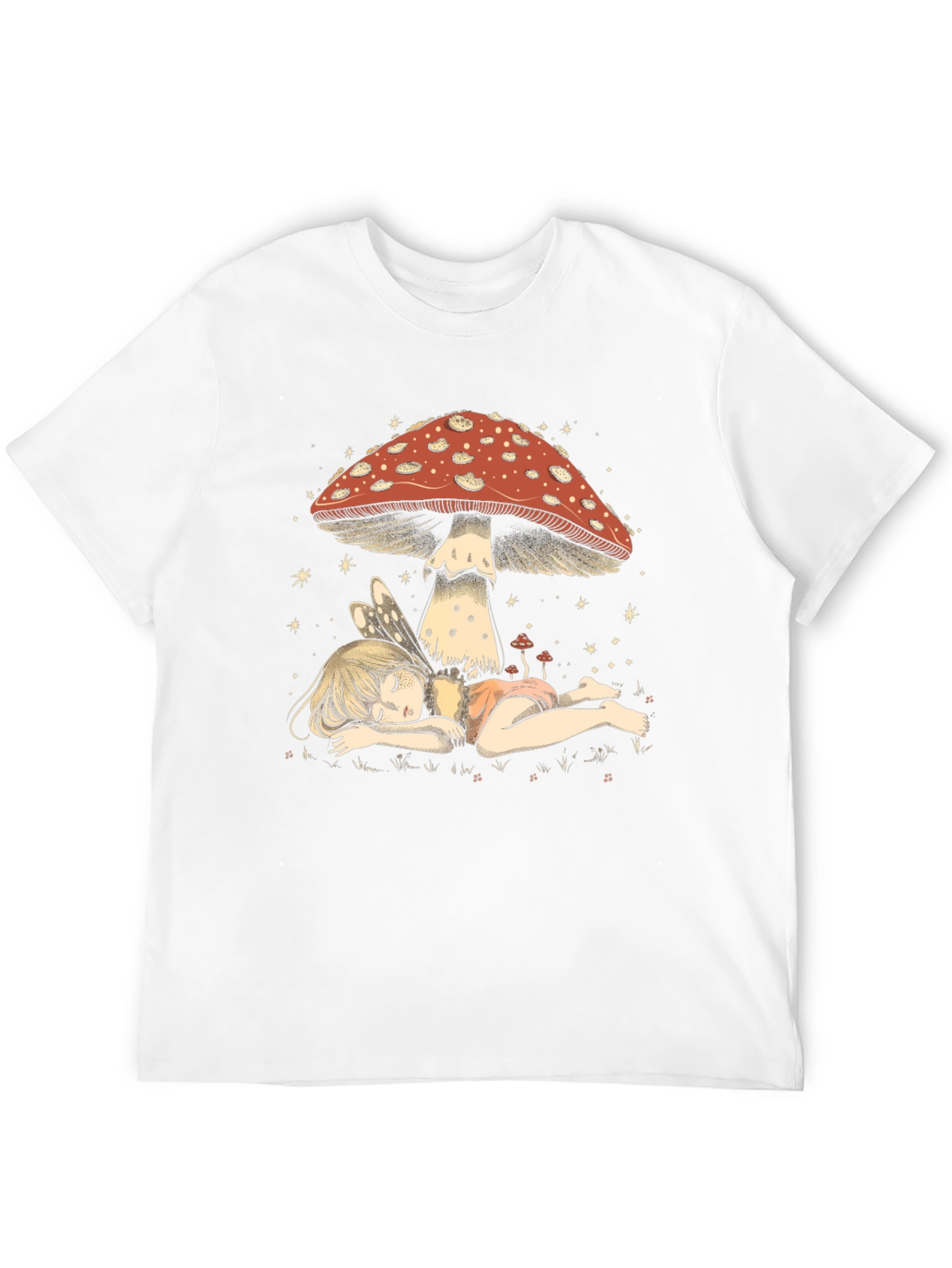 Mushroom Fairy T-Shirt - Whimsical Comfort