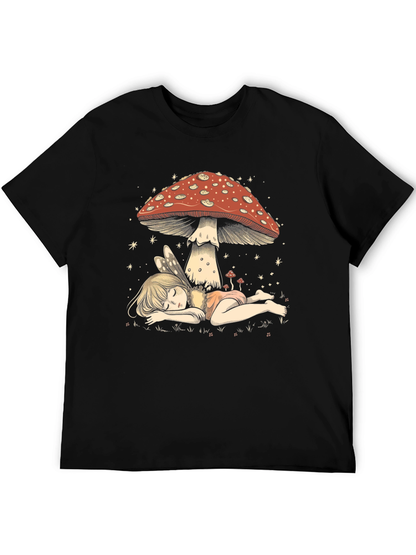 Mushroom Fairy T-Shirt - Whimsical Comfort