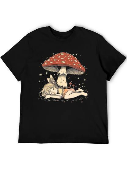 Mushroom Fairy T-Shirt - Whimsical Comfort