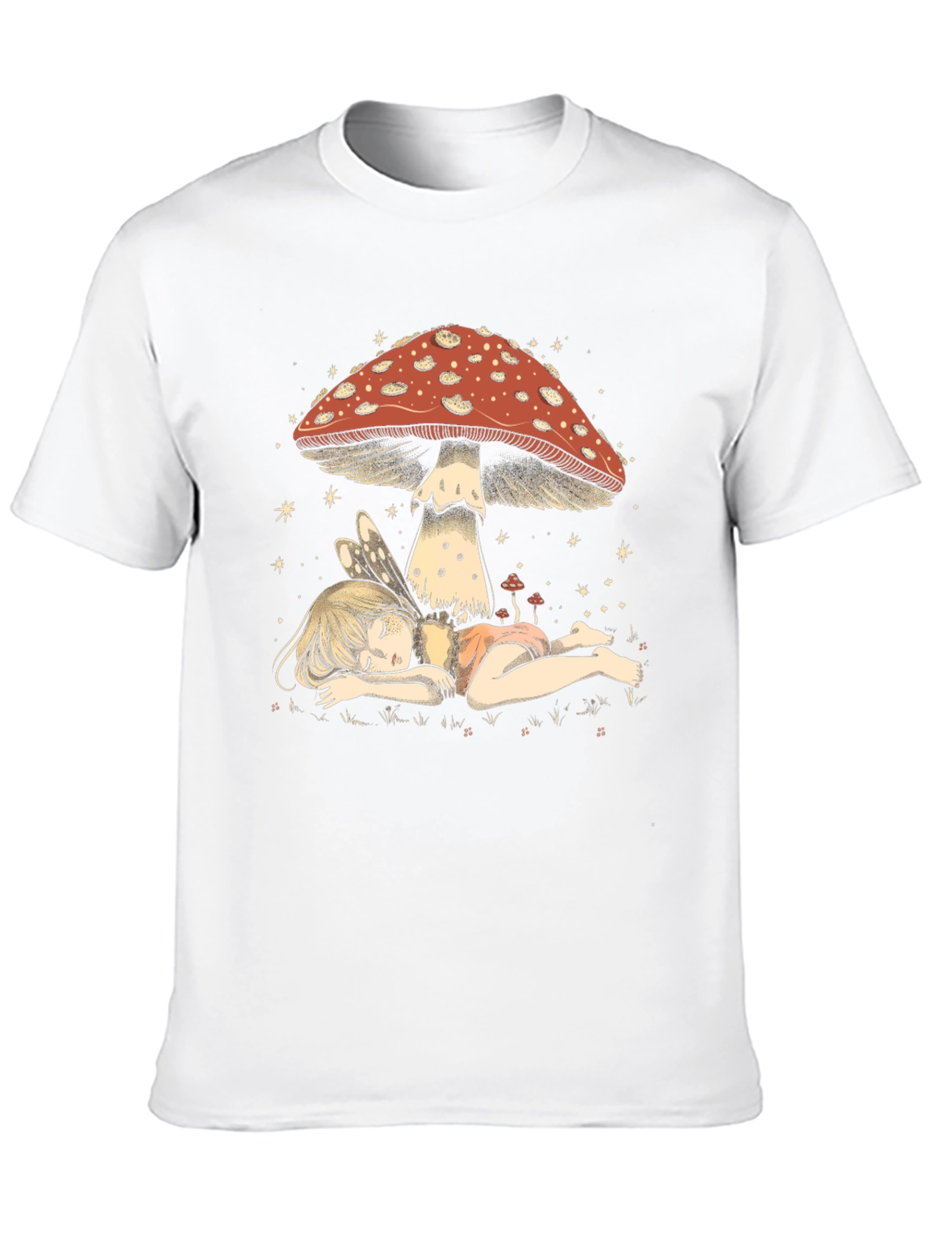 Mushroom Fairy T-Shirt - Whimsical Comfort