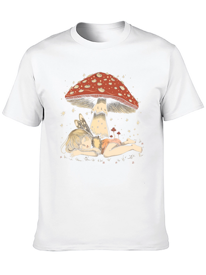 Mushroom Fairy T-Shirt - Whimsical Comfort