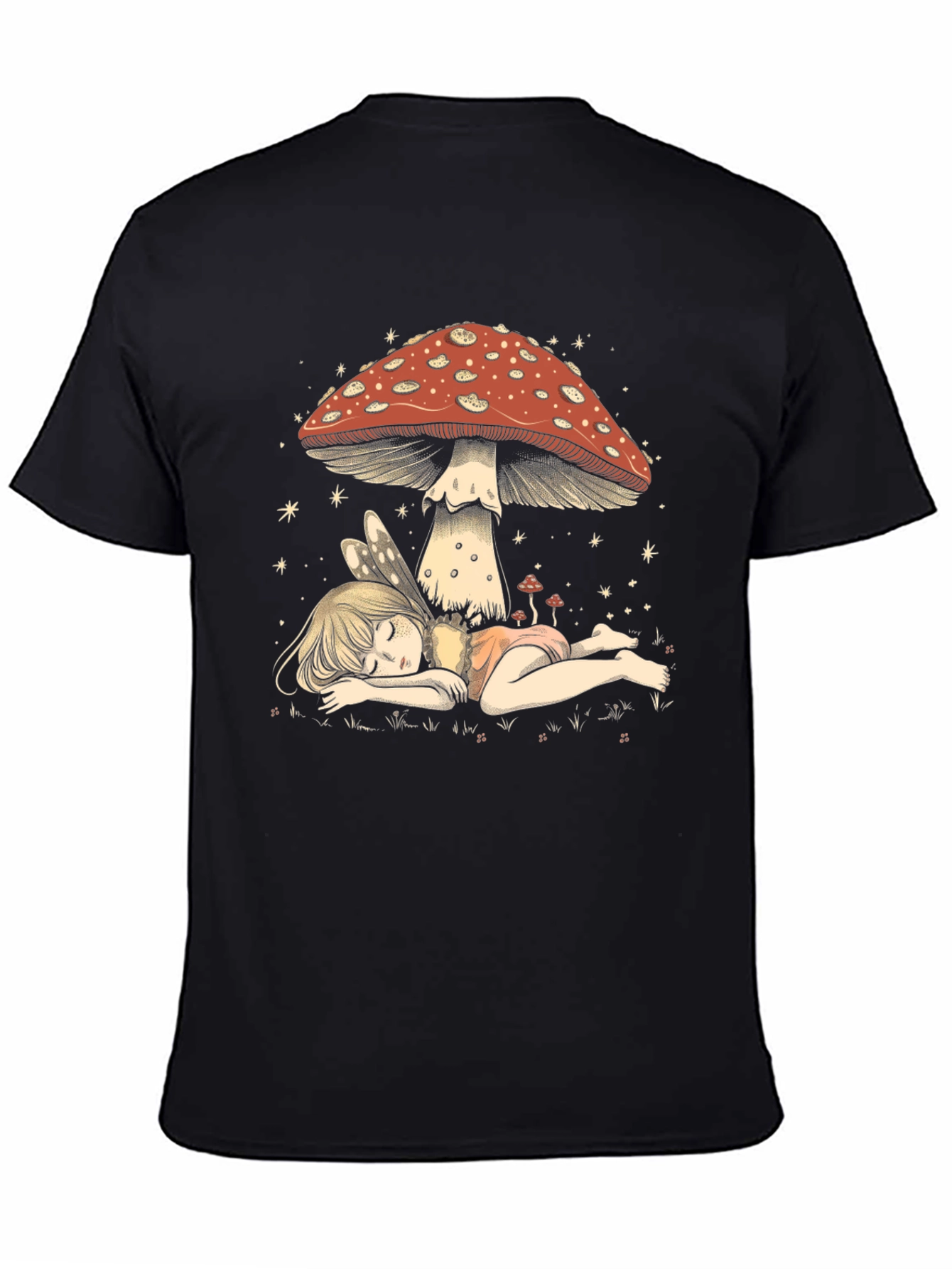 Mushroom Fairy T-Shirt - Whimsical Comfort