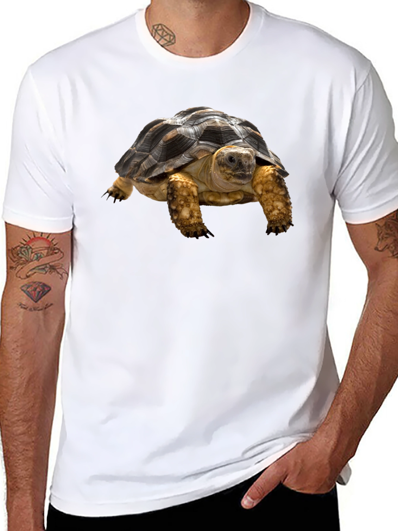 Tortoise T-Shirt - Unique Animal Graphic Tee