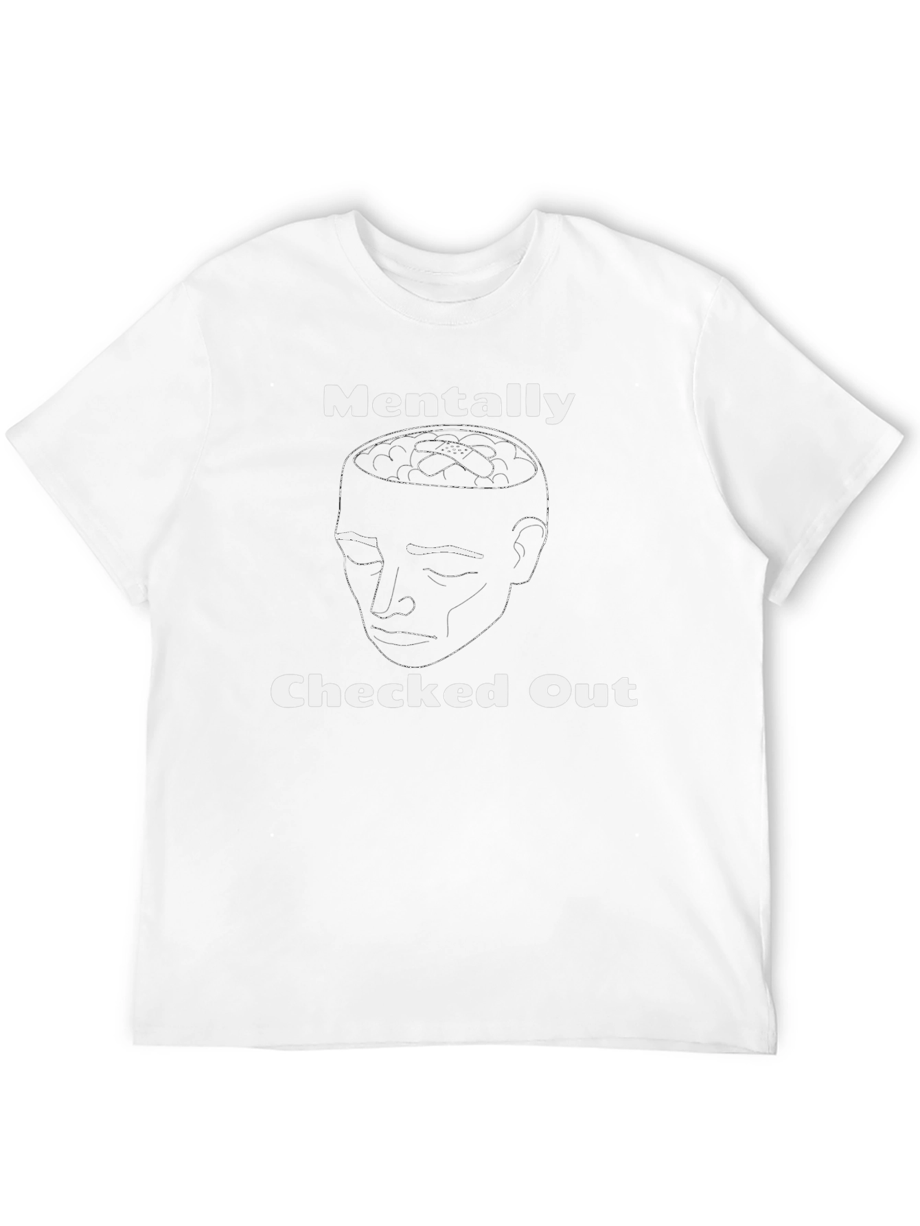 Mentally Checked Out Graphic T-Shirt